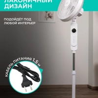 Вентилятор напольный для дома с пультом T-SF1608RC