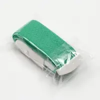 Жгут текстильный, 40&times;2.5 см, зеленый