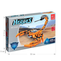 Конструктор Капитан &laquo;Скорпион&raquo;, 238 деталей