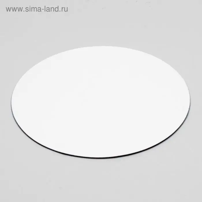 Подложка усиленная, 22 см, черный-белый, 3,2 мм