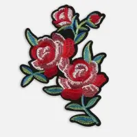 Термоаппликация &laquo;Цветы&raquo;, 16.5&times;12 см, разноцветная