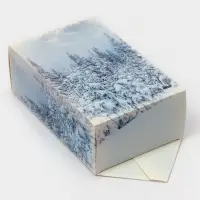 Подарочная коробка - конфета новогодняя складная &laquo;Декабрь&raquo;, 14&times;22&times;8 см