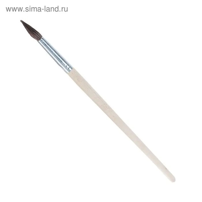 Кисть пони № 8, круглая