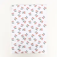 Бумага упаковочная тишью, &laquo;Вишня&raquo;, 50 см &times; 70 см 17 грамм