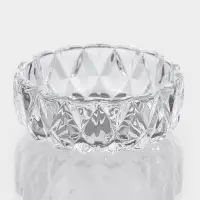 Емкость для сервировки "Париж" 8х8 см, прозрачная