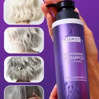 Шампунь для волос SEMILY нейтрализатор желтизны блонда, 400 мл