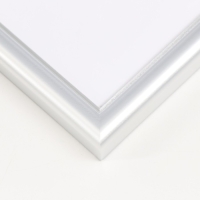 Фоторамка пластик "МИРАМ" 20х30 см, 636421-8, серебро (пластиковый экран)