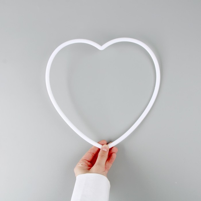 Основа для изготовления ловца снов &laquo;Сердце&raquo;, набор 3 шт., размер 1 шт. &mdash; 25 &times; 25 &times; 0,73 см