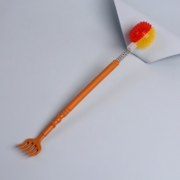 Массажёр - чесалка &laquo;Мячик&raquo;, двусторонний, цвет МИКС