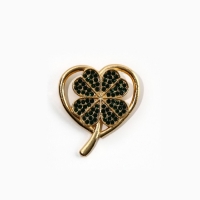 Брошь &laquo;На удачу&raquo;, 3.9 х 3.6 см