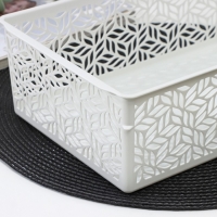 Корзинка для хранения без крышки Linden, 4,3 л, 29&times;19&times;9,5 см, цвет светло-серый