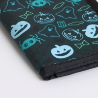 Кошелёк детский на липучке &laquo;Выбражулька&raquo;, цвет тёмно-зелёный