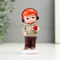 Сувенир полистоун "Малыши модники" набор 2 шт 3,5х4х9,5 см