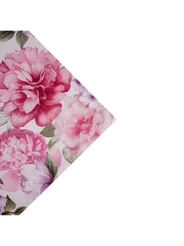 Бумага упаковочная глянцевая двухсторонняя &laquo;Цветочный сад&raquo;, 70&times;100 см