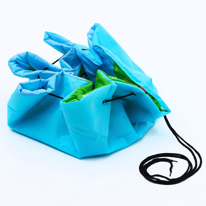 Игровой коврик-сумка для детей &laquo;Зверята&raquo;, диаметр 100 см, виды МИКС, Крошка Я