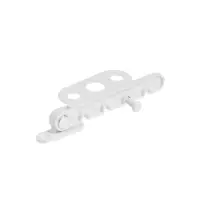 Ограничитель открывания для окна ТУНДРА, пластиковая гребенка, 4-х позиционная, 5 шт