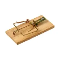 Мышеловка, 9.8&times;4.7 см, дерево, Greengo