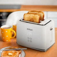 Тостер для хлеба с поддоном для крошек КТ-6872 - 920-1080 Вт