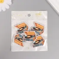 Декор для творчества дерево "Музыкальный проигрыватель" 3,1х3,8х0,3 см