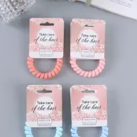 Резинка для волос пружинка &laquo;Матовая&raquo;, МИКС