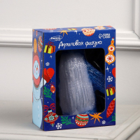 Светодиодная фигура &laquo;Танцующий пингвин&raquo; 7 &times; 20 &times; 7 см, акрил, 10 LED, батарейки ААх2 (не в комплекте), свечение белое