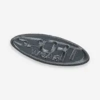 Термоаппликация Sport, 7.2&times;3.2 см, серая