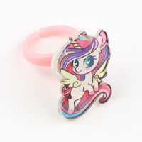 Кольцо детское  "Ты чудо", единорог