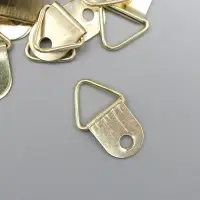 Подвес металл для фоторамки/картины золото набор 40 шт 2х1,3 см