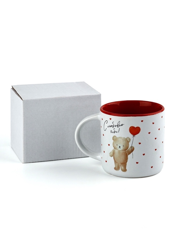 Кружка керамическая Дорого внимание &laquo;С любовью&raquo;, 380 мл