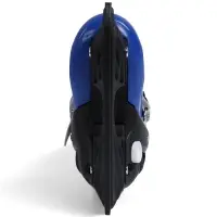 Коньки детские раздвижные BlackAqua, р. 26-29, для фитнеса, синие