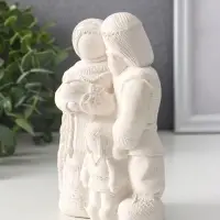 Фигура &laquo;Семейный оберег&raquo;, 14&times;8.5&times;6 см, натуральный