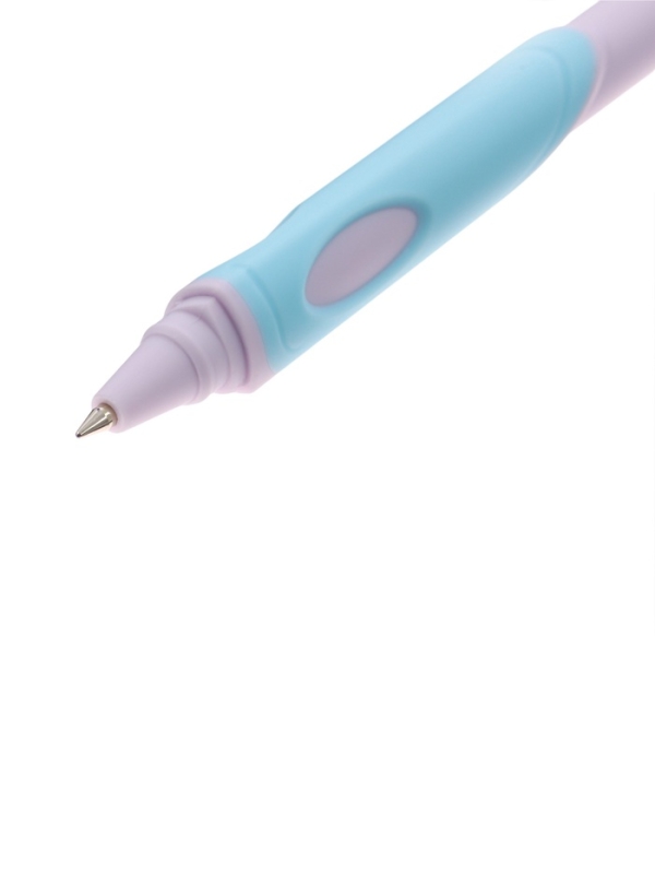 Ручка шариковая ErichKrause ErgoLine Stick&Grip Pastel, 0.5мм, первоклассника, синяя