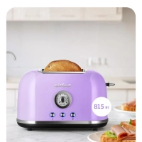 Тостер для хлеба с поддоном для крошек КТ-6831 - 815 Вт