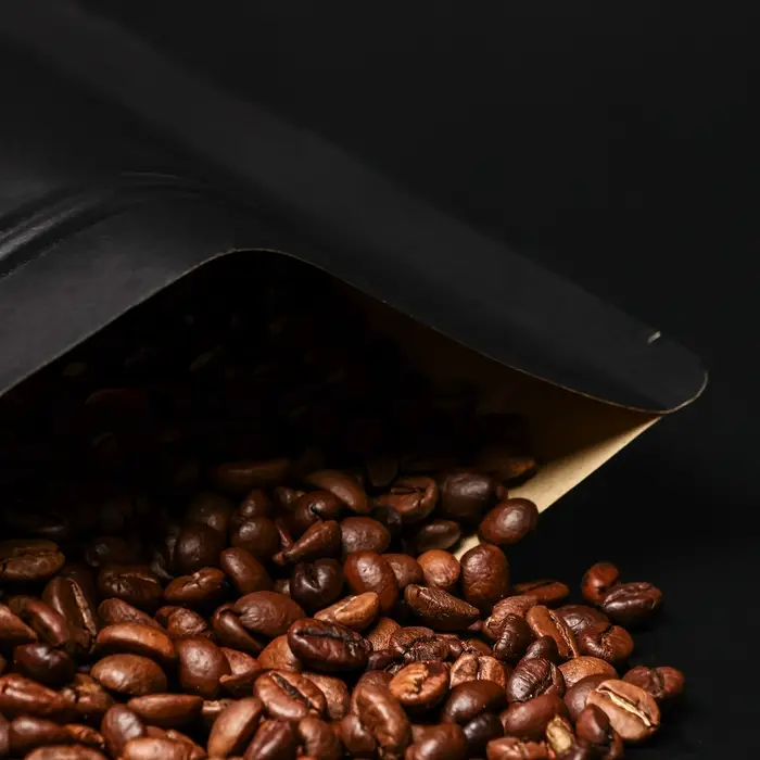 Пакет Zip-lock Крафт с прямоугольным окном, чёрный,20&times;30&times;5 см