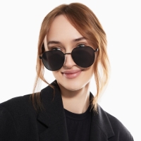 Очки солнцезащитные uv 400, дужка 13 см, ширина 12.5 см, линза 5.1&times;5.4 см