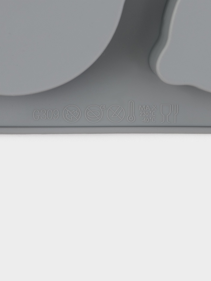 Форма для выпечки и муссовых десертов KONFINETTA &laquo;Лимон&raquo;, силикон, 8 ячеек (5,2&times;4,2 см) 30&times;17,4&times;2,3 см, серая