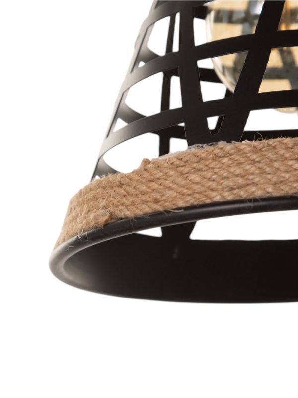 Светильник "Фонарь" 1х40Вт Е27 черный 18х18х20см