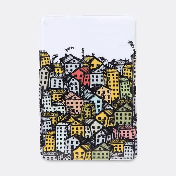 Обложка для проездного, пропуска, цвет белый/разноцветный