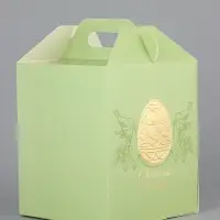 Коробка подарочная пасхальная, тиснение золотой фольгой &laquo;Золотая Пасха&raquo; 15&times;15&times;18 см