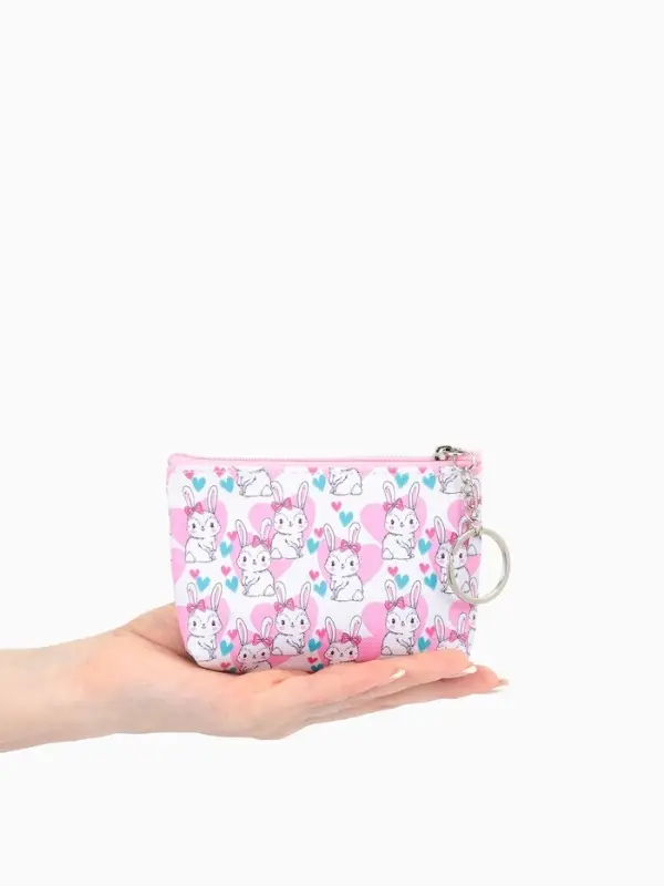 Кошелек дет 13-01-01 Июнь2515, 10,5*2,5*8 см, отд на молнии, микс