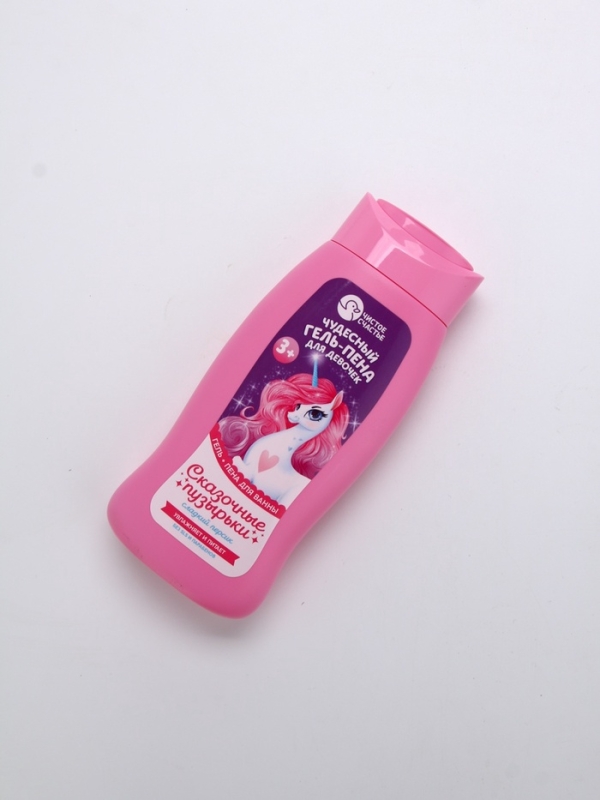 Гель-пена для девочек "Чудесная пена", сладкий персик, 250 мл