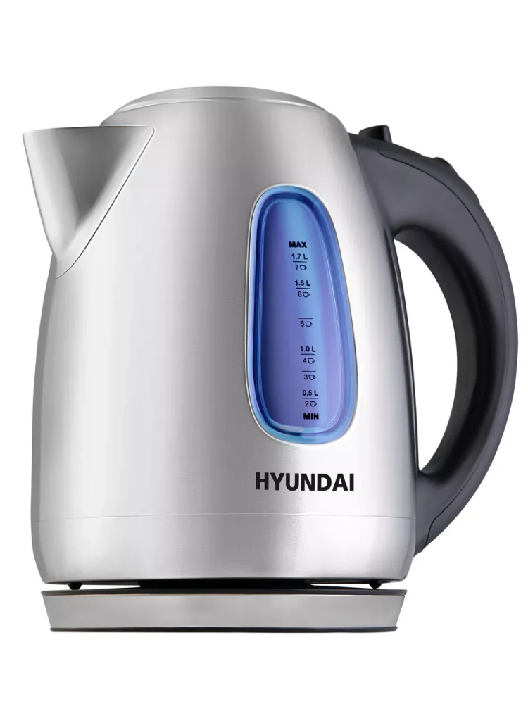 Чайник HYK-S2402 1,7л 2200Вт серебристый (металл)