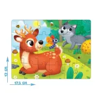 Пазл &laquo;Лесные жители&raquo;, 24 элемента