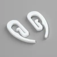 Крючок для штор &laquo;Улитка&raquo;, 31&times;12&times;2 мм, 10 шт., белый