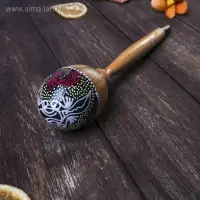 Сувенирный музыкальный инструмент "Маракас" 22,5х5х5 см МИКС цветов