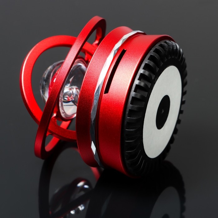 Аксессуар на панель, гравитационные кольца, вращается от солнца, галактика, красный