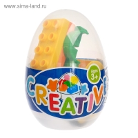 Конструктор в яйце &laquo;Городской транспорт&raquo;, 6 видов МИКС