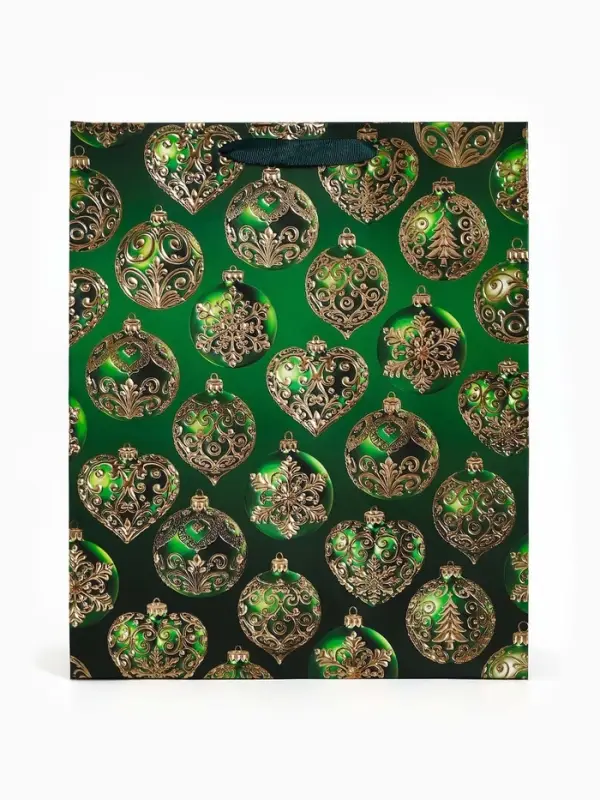 Пакет подарочный &laquo;Новогодний&raquo; 32&times;26&times;10 см