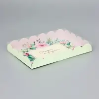 Коробка для печенья, &laquo;Счастья&raquo;, 22&times;15&times;3 см