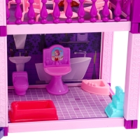 Кукольный дом &laquo;Тёмный домик&raquo;, 2 куклы, мебель, аксессуары